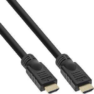 InLine High Speed HDMI Cable with Ethernet Premium 4K2K male / male black 1.5m